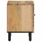 vidaXL Mesita de noche de madera maciza de mango 40x33x46 cm vidaXL Mesita de noche de madera maciza de mango 40x33x46 cm