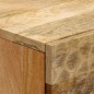 vidaXL Mesita de noche de madera maciza de mango 40x33x46 cm vidaXL Mesita de noche de madera maciza de mango 40x33x46 cm