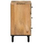 vidaXL Mesita de noche madera maciza de mango 50x33x60 cm vidaXL Mesita de noche madera maciza de mango 50x33x60 cm