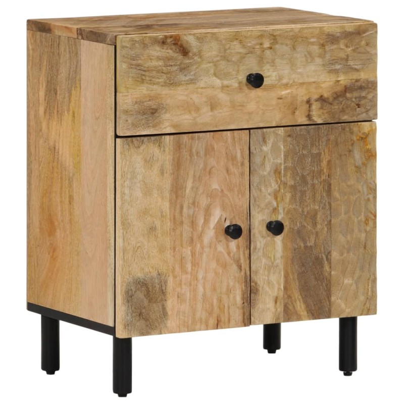 vidaXL Mesita de noche madera maciza de mango 50x33x60 cm vidaXL Mesita de noche madera maciza de mango 50x33x60 cm