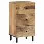 vidaXL Armario auxiliar madera maciza de mango 40x33x75 cm vidaXL Armario auxiliar madera maciza de mango 40x33x75 cm