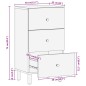 vidaXL Armario auxiliar madera maciza de mango 40x33x75 cm vidaXL Armario auxiliar madera maciza de mango 40x33x75 cm