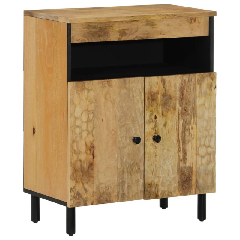 vidaXL Armario auxiliar madera maciza de mango 60x33x75 cm vidaXL Armario auxiliar madera maciza de mango 60x33x75 cm
