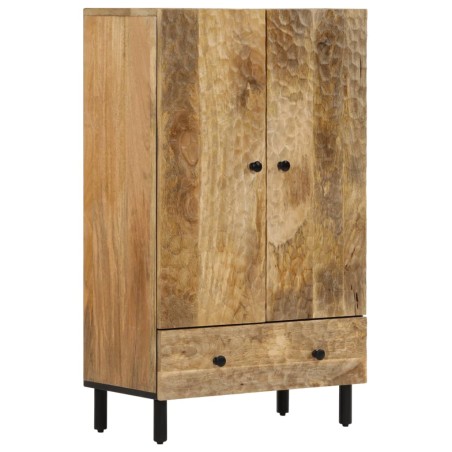 vidaXL Aparador alto madera maciza de mango 60x33x100 cm