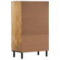 vidaXL Aparador alto madera maciza de mango 60x33x100 cm
