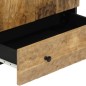 vidaXL Aparador alto madera maciza de mango 60x33x100 cm