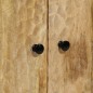 vidaXL Aparador alto madera maciza de mango 60x33x100 cm