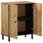 vidaXL Armario auxiliar madera maciza de mango 60x33x75 cm vidaXL Armario auxiliar madera maciza de mango 60x33x75 cm