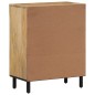 vidaXL Armario auxiliar madera maciza de mango 60x33x75 cm vidaXL Armario auxiliar madera maciza de mango 60x33x75 cm