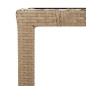 vidaXL Set comedor de jardín 5 pzas con cojines ratán sintético beige vidaXL Set comedor de jardín 5 pzas con cojines ratán sintético beige