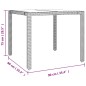 vidaXL Set comedor de jardín 5 pzas con cojines ratán sintético beige vidaXL Set comedor de jardín 5 pzas con cojines ratán sintético beige