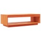 vidaXL Mesa de centro madera maciza de pino marrón cera 110x50x33,5 cm vidaXL Mesa de centro madera maciza de pino marrón cera 110x50x33,5 cm