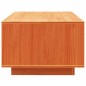 vidaXL Mesa de centro madera maciza de pino marrón cera 110x50x33,5 cm vidaXL Mesa de centro madera maciza de pino marrón cera 110x50x33,5 cm