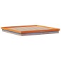 vidaXL Estructura de cama LED madera maciza pino marrón cera 120x200cm