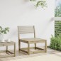 vidaXL Sofá de jardín madera impregnada de pino vidaXL Sofá de jardín madera impregnada de pino