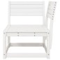 vidaXL Sofá esquinero de jardín madera maciza pino blanco 73x73x78 cm vidaXL Sofá esquinero de jardín madera maciza pino blanco 73x73x78 cm