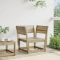 vidaXL Silla de jardín madera impregnada de pino vidaXL Silla de jardín madera impregnada de pino
