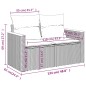 vidaXL Set sofás jardín 3 pzas y cojines ratán sintético beige mezcla vidaXL Set sofás jardín 3 pzas y cojines ratán sintético beige mezcla