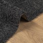 vidaXL Alfombra de pelo largo moderna gris antracita 100x200 cm vidaXL Alfombra de pelo largo moderna gris antracita 100x200 cm