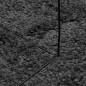 vidaXL Alfombra de pelo largo moderna gris antracita 100x200 cm vidaXL Alfombra de pelo largo moderna gris antracita 100x200 cm