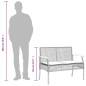 vidaXL Set comedor de jardín 3 pzas con cojines ratán sintético beige vidaXL Set comedor de jardín 3 pzas con cojines ratán sintético beige
