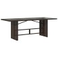 vidaXL Set comedor de jardín 7 pzas con cojines ratán sintético marrón vidaXL Set comedor de jardín 7 pzas con cojines ratán sintético marrón