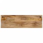 vidaXL Perchero de pared con 5 ganchos madera maciza de mango