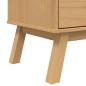 vidaXL Aparador OLDEN madera maciza de pino marrón 85x43x125 cm vidaXL Aparador OLDEN madera maciza de pino marrón 85x43x125 cm