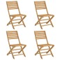 vidaXL Sillas de jardín plegables 4 uds madera acacia 48,5x61,5x87 cm vidaXL Sillas de jardín plegables 4 uds madera acacia 48,5x61,5x87 cm
