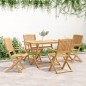 vidaXL Sillas de jardín plegables 4 uds madera acacia 57,5x54,5x90 cm vidaXL Sillas de jardín plegables 4 uds madera acacia 57,5x54,5x90 cm