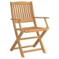 vidaXL Sillas de jardín plegables 4 uds madera acacia 57,5x54,5x90 cm vidaXL Sillas de jardín plegables 4 uds madera acacia 57,5x54,5x90 cm