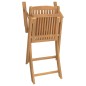 vidaXL Sillas de jardín plegables 4 uds madera acacia 57,5x54,5x90 cm vidaXL Sillas de jardín plegables 4 uds madera acacia 57,5x54,5x90 cm