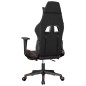 vidaXL Silla gaming con reposapiés cuero sintético negro rojo vidaXL Silla gaming con reposapiés cuero sintético negro rojo