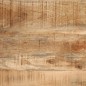 vidaXL Mesas apilables 3 piezas madera de mango rugosa maciza y hierro vidaXL Mesas apilables 3 piezas madera de mango rugosa maciza y hierro