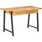 vidaXL Escritorio con cajones madera mango maciza y hierro 105x55x70cm vidaXL Escritorio con cajones madera mango maciza y hierro 105x55x70cm