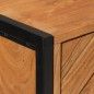 vidaXL Mueble de baño madera maciza de acacia y hierro 40x30x100 cm vidaXL Mueble de baño madera maciza de acacia y hierro 40x30x100 cm