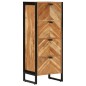 vidaXL Mueble de baño madera maciza de acacia y hierro 40x30x100 cm vidaXL Mueble de baño madera maciza de acacia y hierro 40x30x100 cm