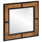 vidaXL Espejo de baño de madera maciza de acacia 60x1x55 cm vidaXL Espejo de baño de madera maciza de acacia 60x1x55 cm