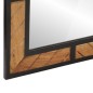 vidaXL Espejo de baño de madera maciza de acacia 60x1x55 cm vidaXL Espejo de baño de madera maciza de acacia 60x1x55 cm