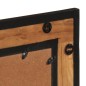 vidaXL Espejo de baño de madera maciza de acacia 60x1x55 cm vidaXL Espejo de baño de madera maciza de acacia 60x1x55 cm