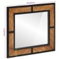 vidaXL Espejo de baño de madera maciza de acacia 60x1x55 cm vidaXL Espejo de baño de madera maciza de acacia 60x1x55 cm