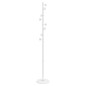 vidaXL Perchero de hierro con recubrimiento en polvo blanco 176 cm vidaXL Perchero de hierro con recubrimiento en polvo blanco 176 cm