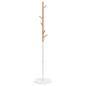 vidaXL Perchero de hierro con recubrimiento en polvo blanco 172 cm vidaXL Perchero de hierro con recubrimiento en polvo blanco 172 cm