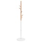 vidaXL Perchero de hierro con recubrimiento en polvo blanco 172 cm vidaXL Perchero de hierro con recubrimiento en polvo blanco 172 cm