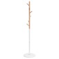 vidaXL Perchero de hierro con recubrimiento en polvo blanco 172 cm vidaXL Perchero de hierro con recubrimiento en polvo blanco 172 cm