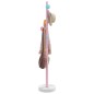 vidaXL Perchero de hierro con recubrimiento en polvo rosa 172 cm vidaXL Perchero de hierro con recubrimiento en polvo rosa 172 cm
