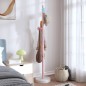 vidaXL Perchero de hierro con recubrimiento en polvo rosa 172 cm vidaXL Perchero de hierro con recubrimiento en polvo rosa 172 cm