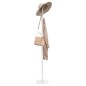 vidaXL Perchero de hierro con recubrimiento en polvo blanco 175 cm vidaXL Perchero de hierro con recubrimiento en polvo blanco 175 cm