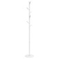 vidaXL Perchero de hierro con recubrimiento en polvo blanco 175 cm vidaXL Perchero de hierro con recubrimiento en polvo blanco 175 cm