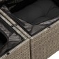 vidaXL Set de sofás de jardín 12 pzas con cojines ratán sintético gris vidaXL Set de sofás de jardín 12 pzas con cojines ratán sintético gris